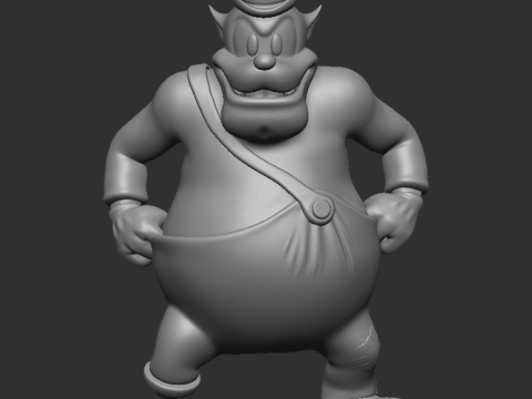 Big Bad Pete - Pedro el malo 3D-printmodel