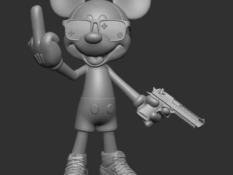 RATONCITO MICKEY Modelo de impresión 3D