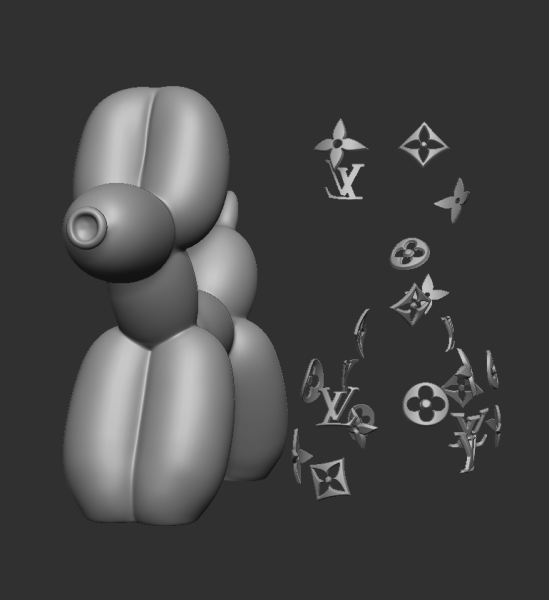 Balloon Dog Modelo de impresión 3D .c4d .max .obj .3ds .fbx .stl .blend 