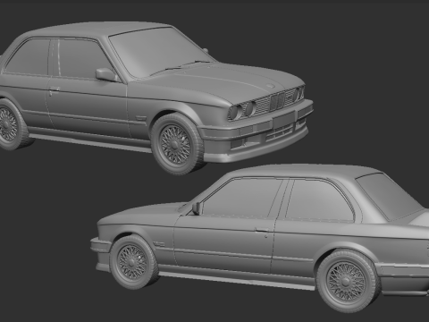 M3 E30 3D Модель