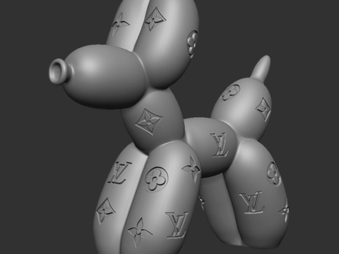Balloon Dog 3D Model