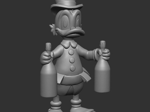 Scrooge McDuck 3Dモデル