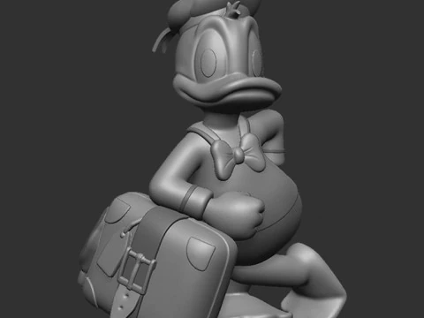 Donald - Pato Donald 3D Print Model