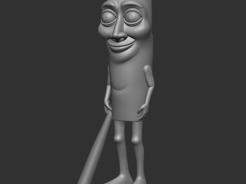 Tung Tung Sahur 3D 打印模型