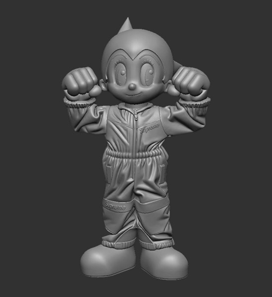 Astro Boy SUPREME 3D Baskı Modeli .c4d .max .obj .3ds .fbx .stl .blend 