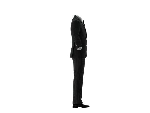 Black Business Suit Modèle 3D