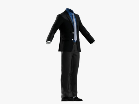 Businessman Suit 3D Model