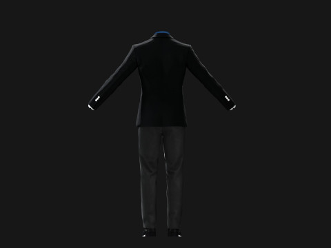 Businessman Suit 3D Model