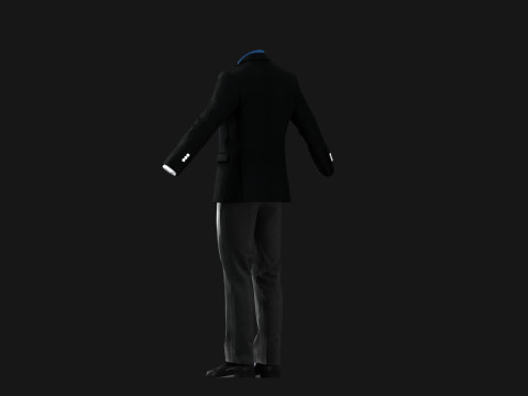 Businessman Suit 3D Model