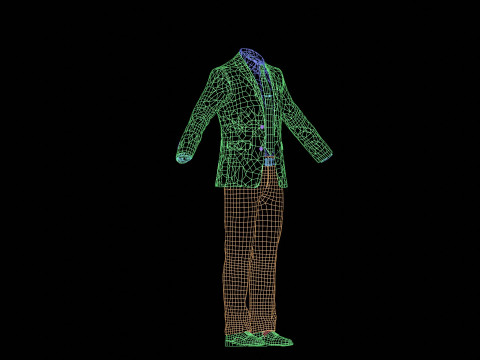 Businessman Suit 3D Model