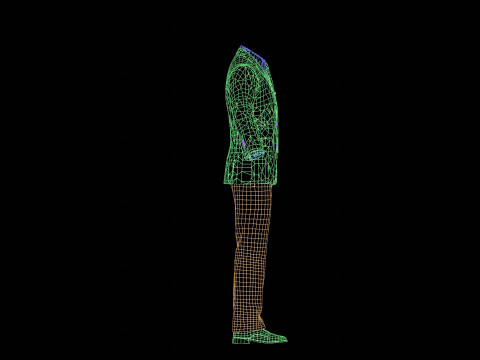 Businessman Suit 3D Model