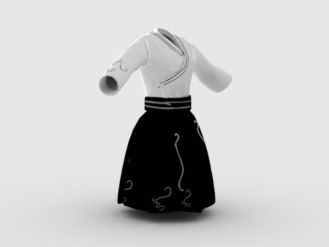 Chinese Cloth 3D Модель