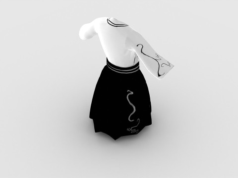 Chinese Cloth 3D Модель