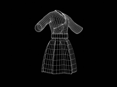 Chinese Cloth 3D Модель