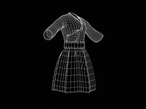 Chinese Cloth 3D Model