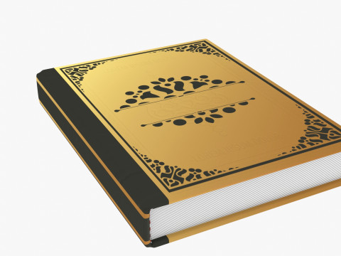 Fantasy Rigged Book 3D 模型