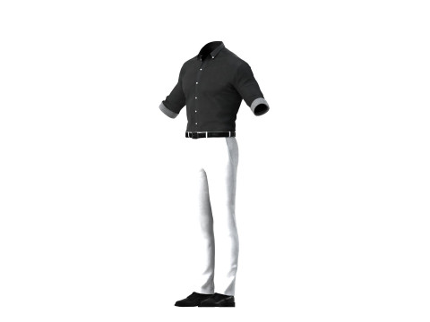 Formal Business Suit Modèle 3D