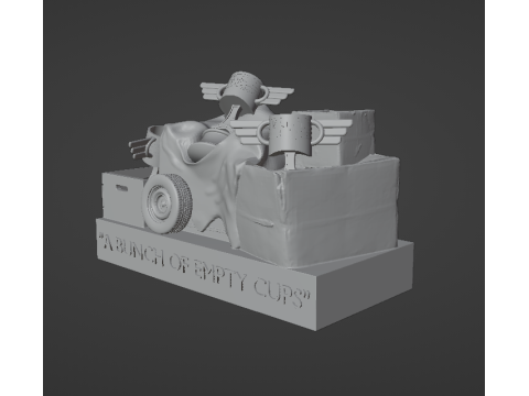 PISTON CUP ORGANIZER Modelo de impresión 3D