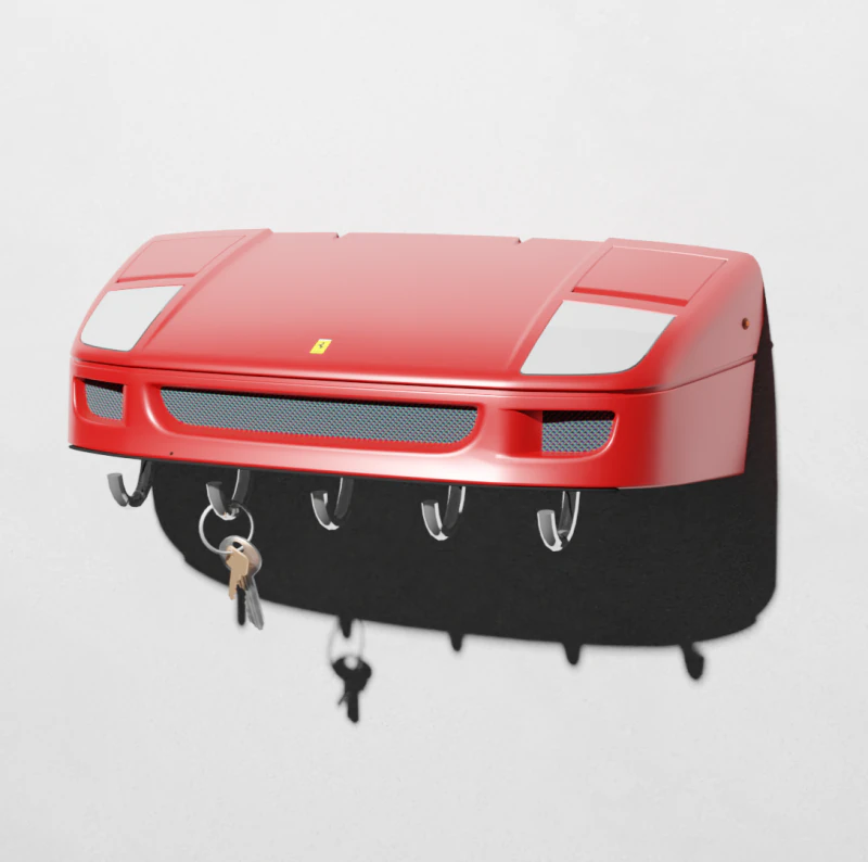FERRARI F40 KEY HANGER 3D Print Model in Decor 533188 | 3DExport