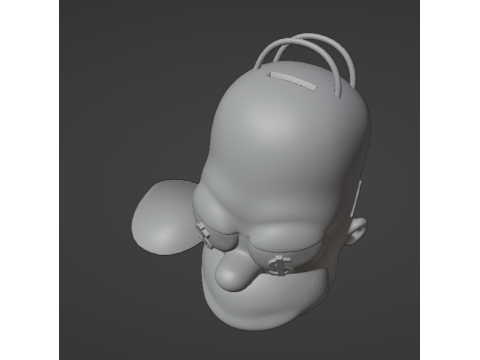 Homer Simpson Money Box Modelo de impresión 3D