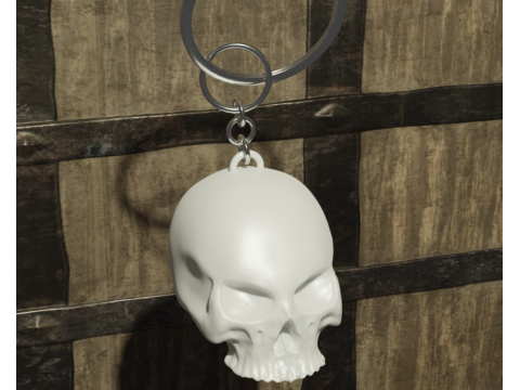 Skull keychain new arrivals