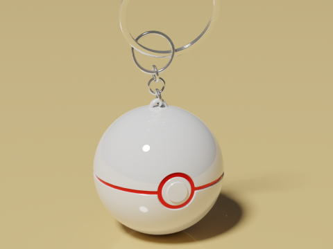 Pokeball Keychain Model do druku 3D