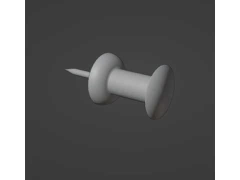 Push pin 3D Model