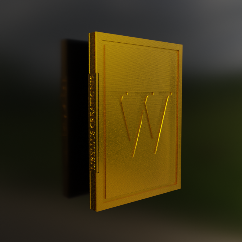 Book cover 3D प्रिंट मॉडल .c4d .max .obj .3ds .fbx .stl .blend