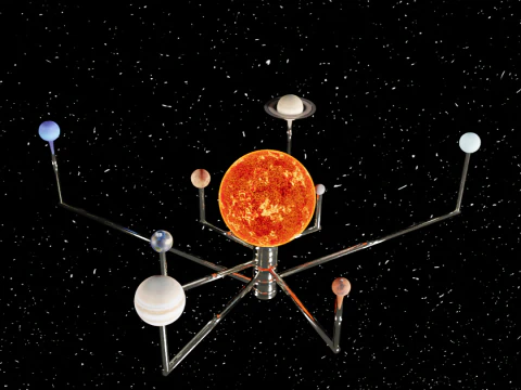 Solar system model 3D Print Model