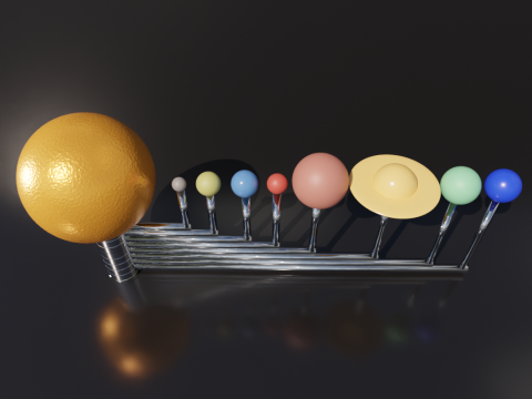 Solar system model Modelo de impresión 3D