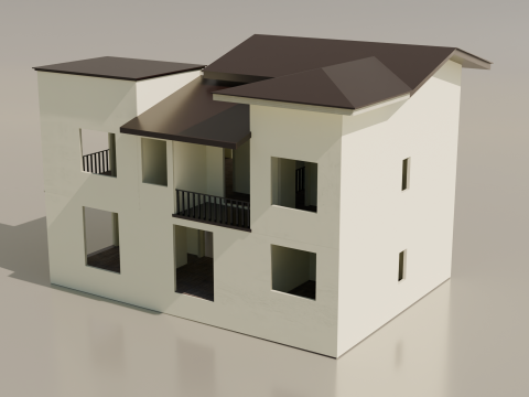 Maison d'habitation Modèle 3D