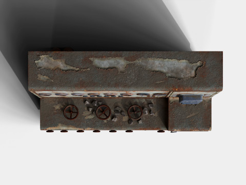 Industrial Controll Panel Modèle 3D