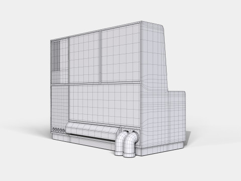 Industrial Controll Panel Modèle 3D