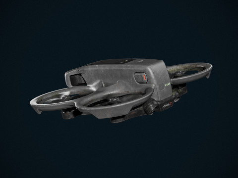 DJI Avata 2 3D Model