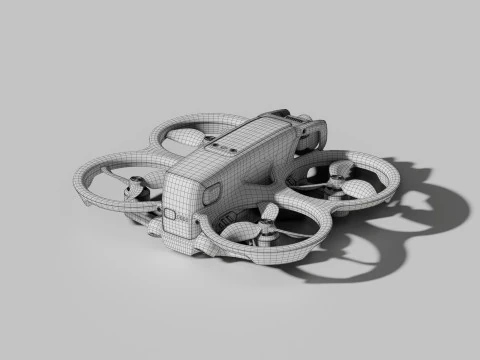 DJI Avata2 Modello 3D