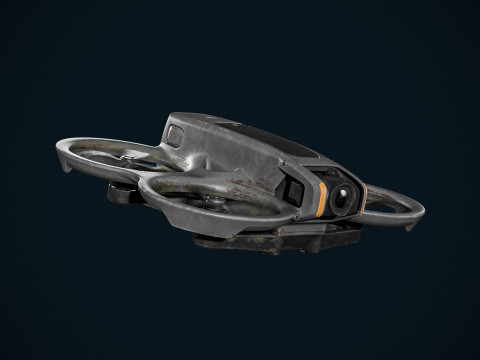 DJI Avata 2 3D Model