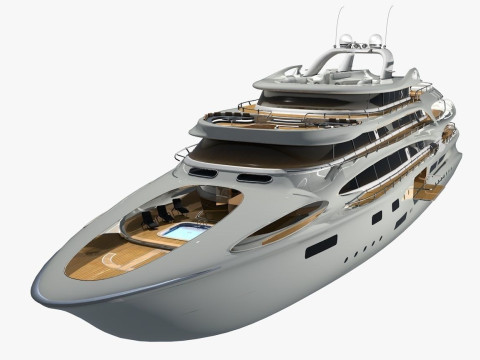 Yacht project 3D मॉडल