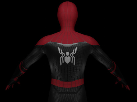 Spider-man No Way Home Upgraded Suit 3D Model