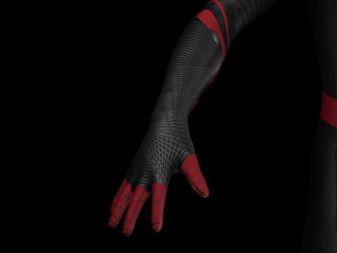Spider-man No Way Home Upgraded Suit 3D Model