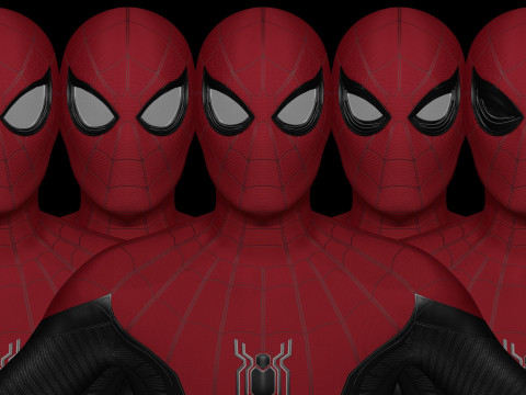 Spider-man No Way Home Upgraded Suit 3D Model