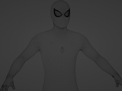 Spider-man No Way Home Upgraded Suit 3D Model
