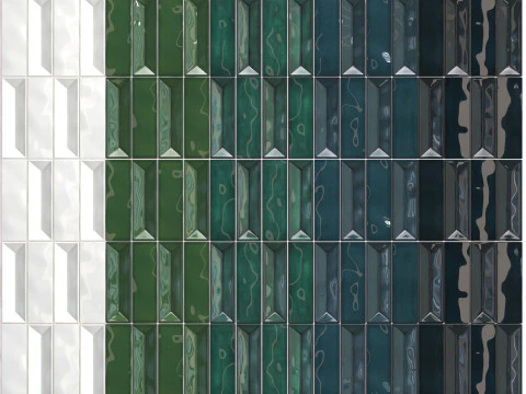 Mosaico coloniale di Bruma LAntic Modello 3D