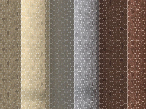 LAntic Colonial SPHERE metal mosaic 3D Model