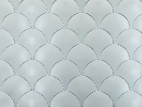 Porcelanosa LAntic Colonial Gravity Aluminum Shell metal mosaic 3Dモデル