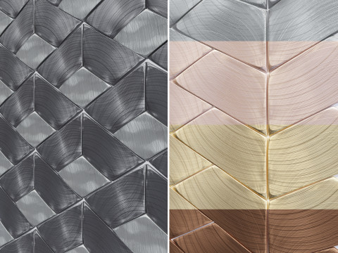 LAntic Colonial GRAVITY ALUMINUM BRAID and TRACE Modello 3D