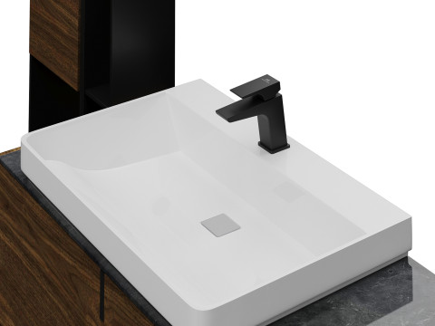 Bathroom furniture Gamadecor Ciclo Modelo 3D