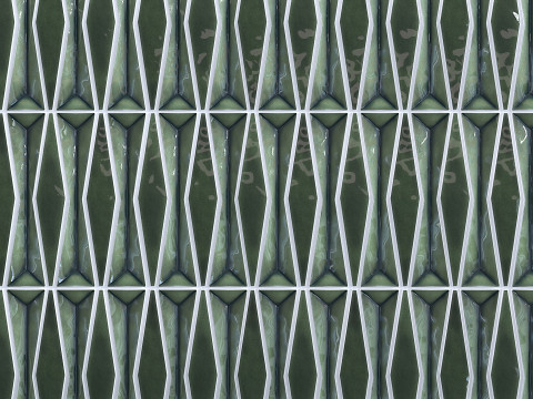 Mosaic Lantic Colonial KRONOS Modello 3D