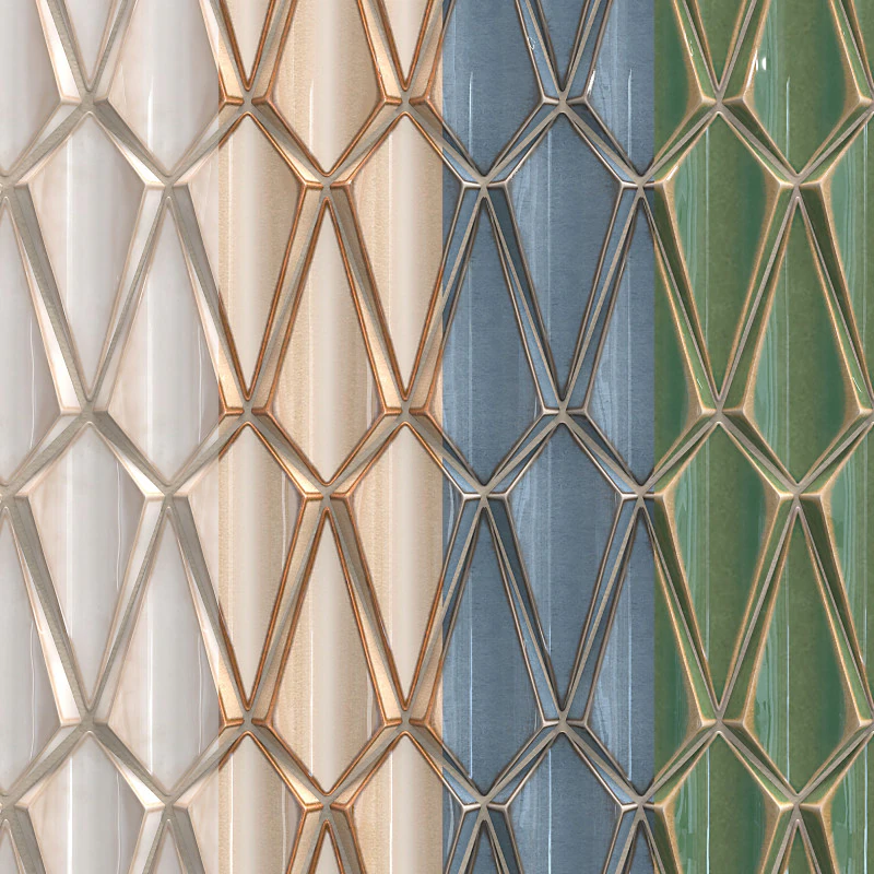 Mosaic Lantic Colonial TUSK 3D Model .c4d .max .obj .3ds .fbx .stl .blend