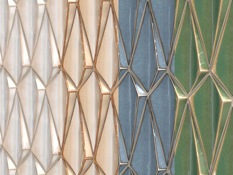 Mosaic Lantic Colonial TUSK 3D Model