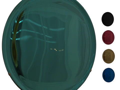 Italienischer Konkavspiegel 3D Modell